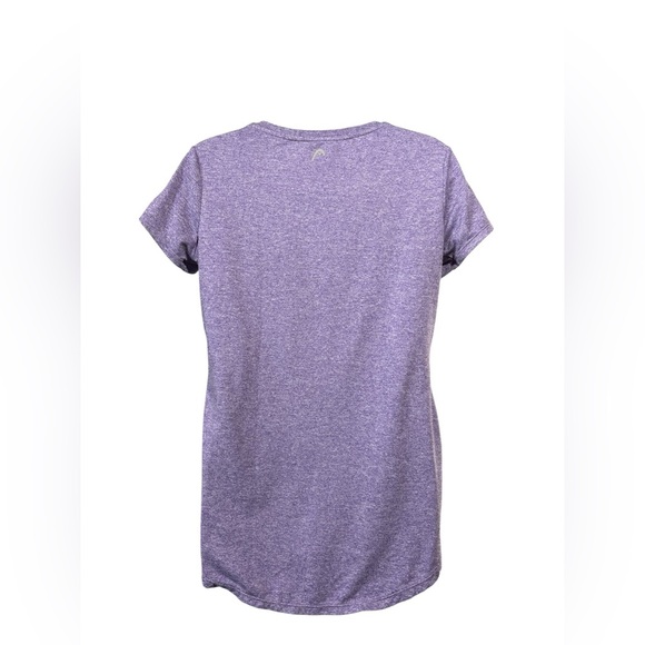 NWOT, HEAD, Women's Heather Purple Athletic T-Shirt, Small 🏃♀️➡️ - Picture 7 of 9